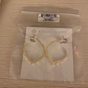 Kendra Scott earrings gold